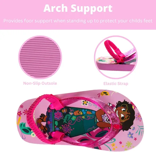Vista 3 de Disney Sandalias de personajes para niñas y niños, zapatos de agua para niños, Minnie Mouse Mickey Moana Toy Story Elsa Frozen Cars Encanto