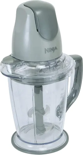 Vista 5 de Ninja Master Prep Licuadora de Alimentos y Bebidas, Gris