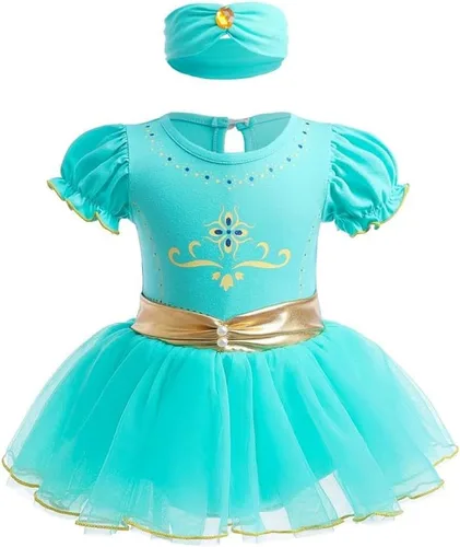Vista 81 de Dressy Daisy Disfraz de princesa para bebé, disfraz de tutú de tul para cumpleaños, Halloween, traje con diadema