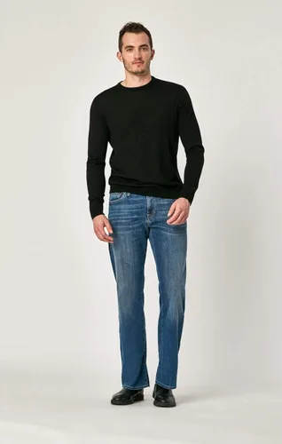 Vista 7 de Mavi Jeans Josh con corte de bota de tiro regular para hombre