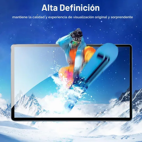 Vista 7 de ProCase Paquete de 2 protectores de pantalla para Galaxy Tab S10 Plus/S9 Plus/S9 FE Plus de 12.4 pulgadas, dureza 9H de vidrio templado transparente