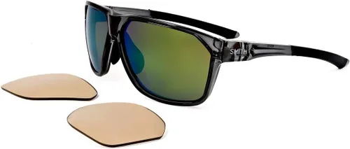 Vista 11 de Smith Leadout PivLock ChromaPop - Gafas de sol intercambiables Negro / fotocrómico transparente a gris