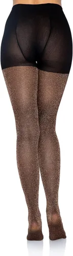 Vista 3 de Leg Avenue Womens Lurex Shimmer Tights