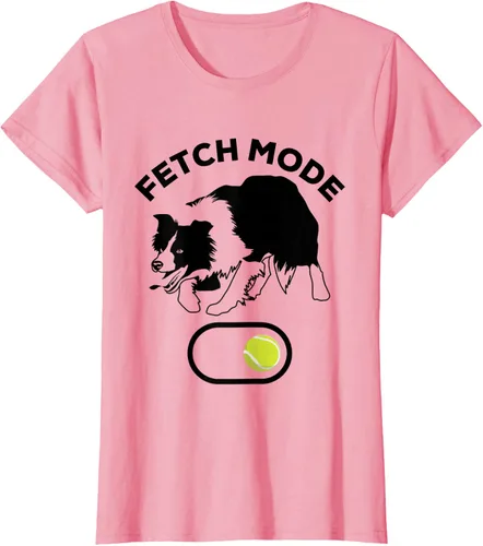 Vista 12 de Border Collie Stuff - Camiseta de pelota de tenis para hombre, Border Collie Fetch, Blanco Gris Oscuro