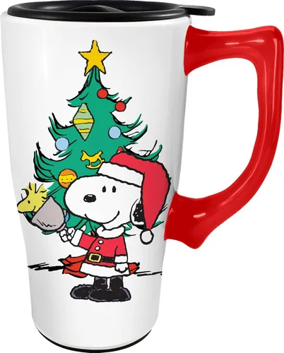 Vista 3 de Spoontiques - Tazas de viaje de cerámica - Taza Betty Boop - Para bebidas calientes o frías - Regalo para amantes del café