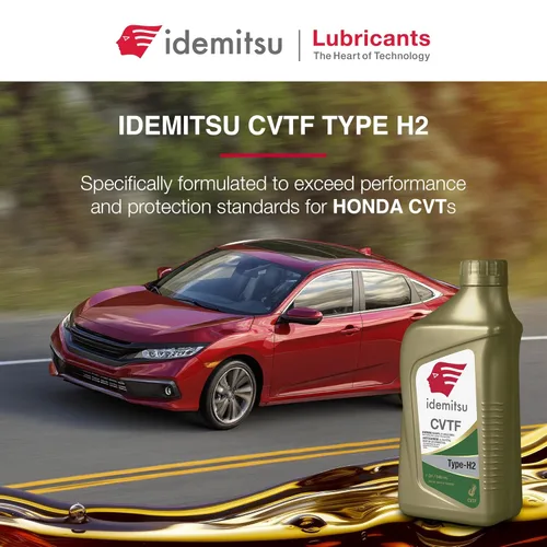 Vista 3 de Idemitsu CVT - Fluido de transmisión HCF-2, aceite de transmisión tipo H2 para transmisiones continuamente variables Honda (1 cuarto de galón)