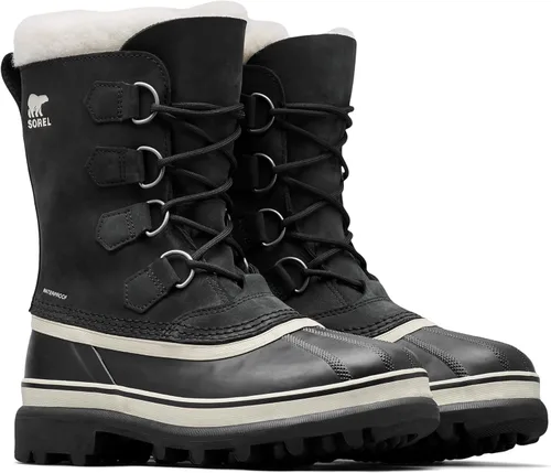 Vista 7 de Botas impermeables para mujer Sorel Caribou Negro (Black/Stone)