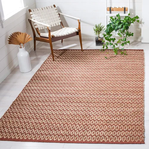 Vista 12 de SAFAVIEH Natural Fiber Collection Runner - 2'3" x 7', Natural & Black, Handmade Hemp, Ideal for The Living Room, Dining, Bedroom (NFB701Z)