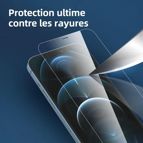 Vista 223 de NEW'C Paquete de 3 protectores de pantalla de privacidad para iPhone Air/iPhone 17 Air (6.5 pulgadas), película de vidrio templado antiespía