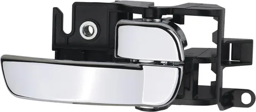 Vista 5 de APPERFiT Manija de puerta interior delantera o trasera izquierda lado del conductor cromada compatible con Nissan Frontier 2005-2021, Pathfinder