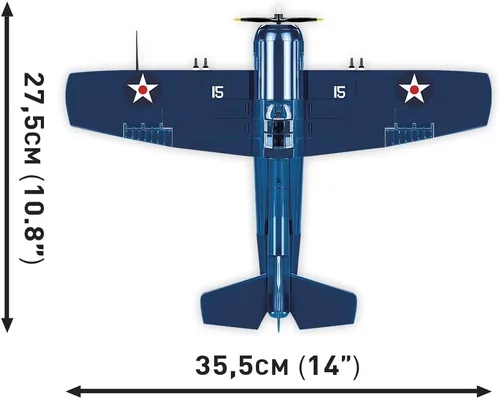 Vista 8 de COBI F4F Wildcat (5731)