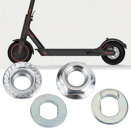 Vista 5 de Tuerca del motor de la vespa, tuercas de la vespa E con la junta para la vespa eléctrica M365 PRO