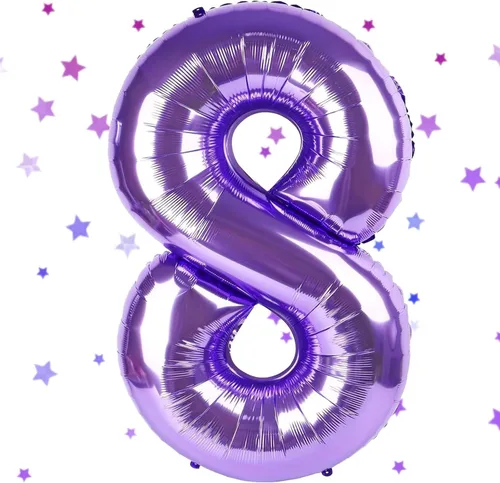 Vista 24 de Globos gigantes de helio de aluminio de 40 pulgadas, color negro, globos digitales grandes del número 0 para decoración de fiesta de cumpleaños