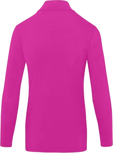 Vista 6 de Natural Uniforms Camiseta de manga larga con cuello alto falso para mujer