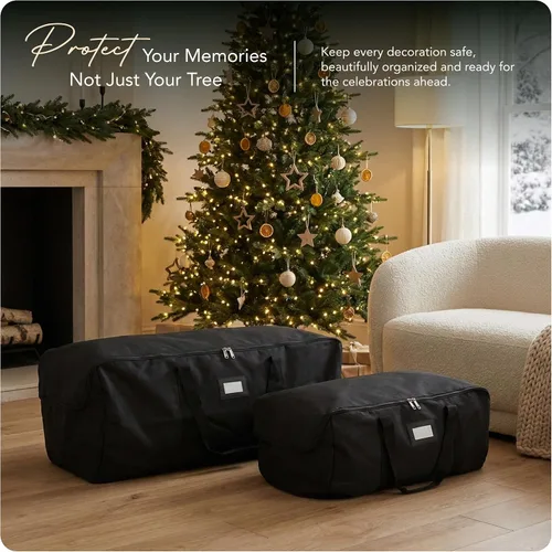 Vista 2 de Covermates Keepsakes - Correas de sujeción para árbol de Navidad (2 unidades, 56 pulgadas de largo)