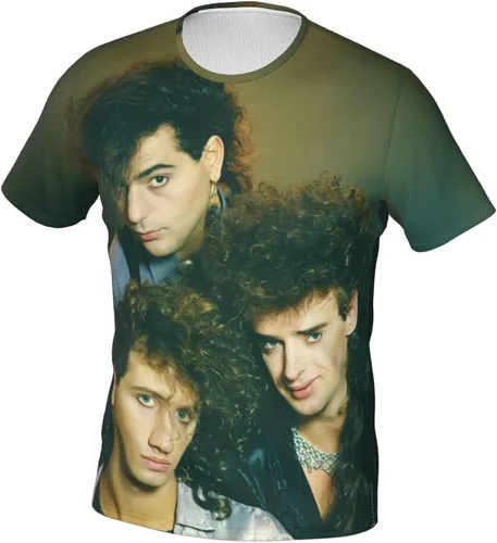 Vista 2 de Soda Stereo T Shirt Man's Summer Tee Casual Short Sleeve 3D Print Tops