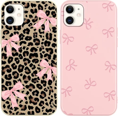 Vista 33 de Paquete de 2 fundas para iPhone 11 de 6.1 pulgadas con frase de fe Estético.