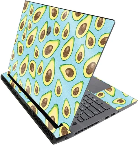 Vista 654 de MightySkins - Skin brillante con purpurina para Alienware M17 R3 (2020) y M17 R4 (2021) - Diversión de los años 90 Acabado duradero con purpurina