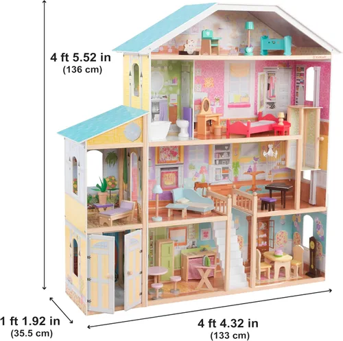 Vista 2 de Mansión de muñecas majestuosa Kidkraft