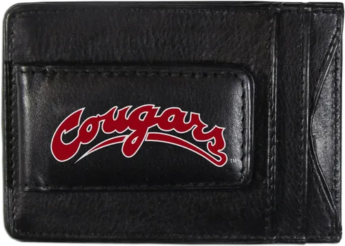 Vista 24 de Siskiyou Sports NCAA unisex Logo Leather Cash and Cardholder