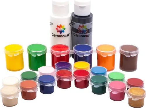 Vista 3 de Delta Creative Juego de pintura Basic Super Pack (24 colores)