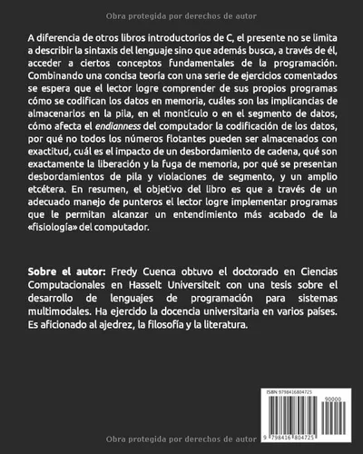 Vista 2 de Punteros en C Teoría y Problemas (Spanish Edition)