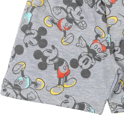 Vista 6 de Disney Conjunto de sudadera y pantalones cortos de Mickey Mouse