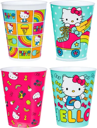 Vista 19 de Silver Buffalo Winnie the Pooh - Juego de 4 mini tazas de plástico con Tigger, Eeyore y Piglet, 1.5 onzas