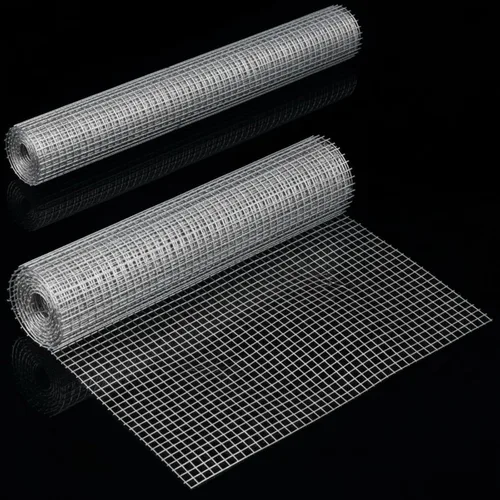 Vista 6 de SATINIOR 2 láminas de 13.7 x 40 pulgadas de malla de alambre para gallinero, rollo de malla metálica, tela metálica pequeña galvanizada soldada