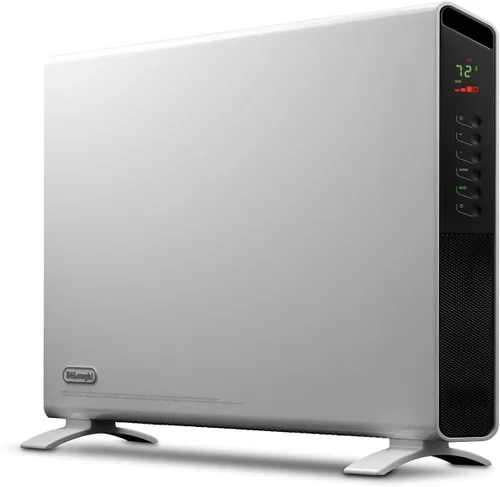 Vista 6 de DeLonghi Calentador de panel de convección, silencioso para toda la habitación de 1500 W, calentador eléctrico portátil de montaje