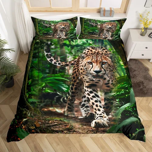 Vista 18 de Erosebridal Juego de ropa de cama para niños de construcción tamaño individual para niños, cubierta de edredón para camiones excavadoras, juego