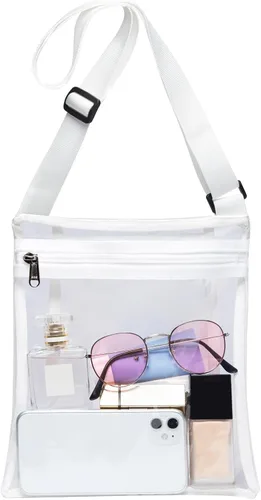 Vista 8 de Vorspack - Bolso transparente aprobado para estadios - Bolso cruzado de TPU para mujeres - Concierto