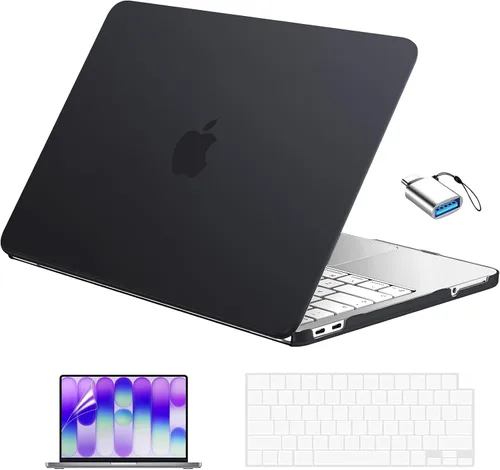 Vista 10 de EooCoo Funda para MacBook Neo de 13 pulgadas modelo A3404 2026 con chip A18 Rubor de cristal