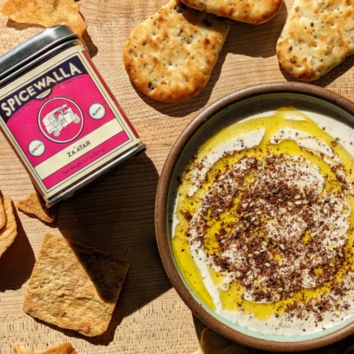 Vista 3 de Spicewalla Zaatar Spice Sin OMG, sin MSG, sin gluten Zatar de Oriente Medio, especia Zahtar