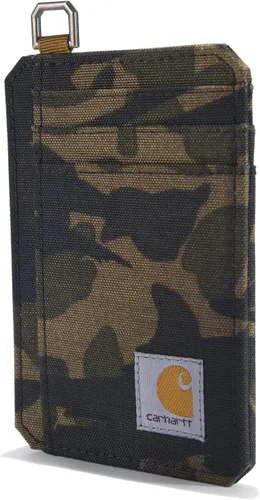 Vista 20 de Carhartt Carteras delgadas de nailon con bolsillo frontal para hombre