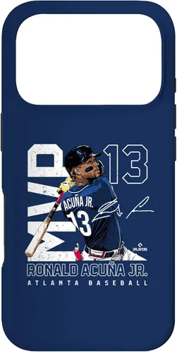 Vista 30 de MVP Ronald Acuna Jr Atlanta MLBPA - Carcasa para iPhone 17