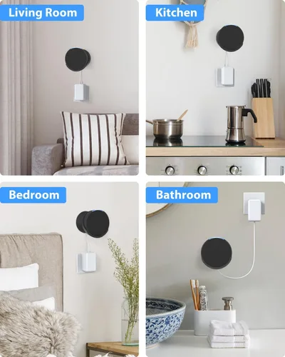 Vista 7 de Maxonar Soporte de pared Pop Dos formas de instalar almacenamiento
