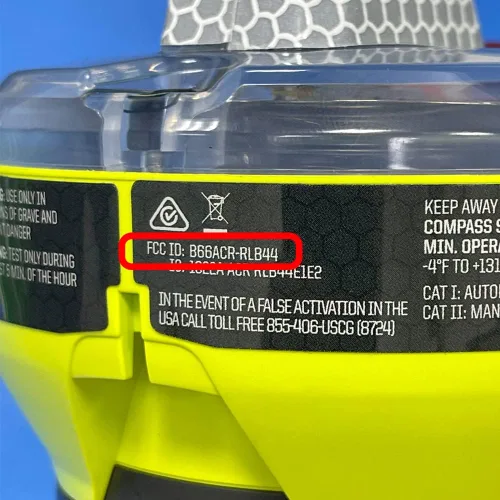 Vista 4 de ACR GLOBALFIX™ V5 AIS EPIRB - SOS, GPS, cobertura global, servicio de enlace de retorno y aplicación móvil - Soporte de liberación manual CAT 2