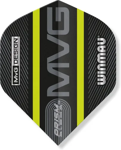 Vista 3 de Winmau Michael Van Gerwen MvG Design Prism Dart Flight Collection
