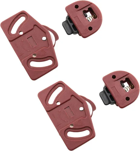 Vista 4 de HJGarden 4 pares de rodillos de armario para puerta corredera de engranajes de placa de circuito, kit de panel interior, accesorios para polea