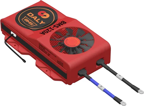 Vista 42 de DALY BMS 72V Li-ion 20S 30A Tablero de protección con cable de equilibrio de puerto común para panel solar autoconstruido, sistema de suministro