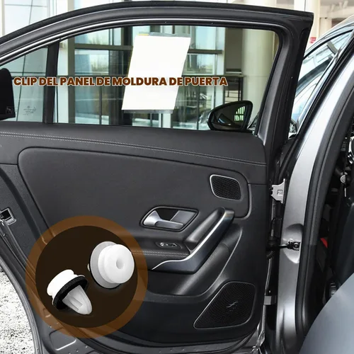 Vista 7 de 25 clips para panel de moldura de puerta, retenedor de panel de moldura de puerta, compatible con Mercedes, OE 000-991-86-98