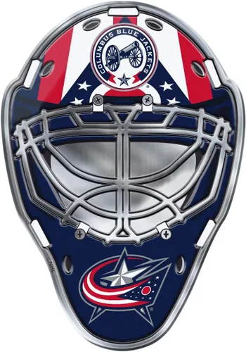 Vista 14 de FANMATS Emblema de máscara NHL Auto NHL Colores Team