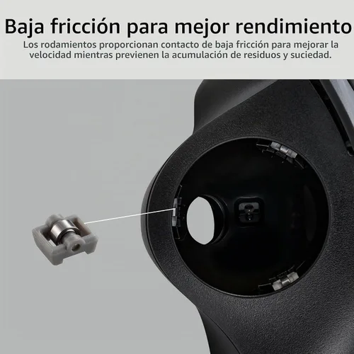 Vista 4 de ELECOM Diseño de comodidad ergonómica Trackball IST Inalámbrico 2.4GHz Conectar, Seguimiento súper suave con rodamiento de bolas rodantes, Bola