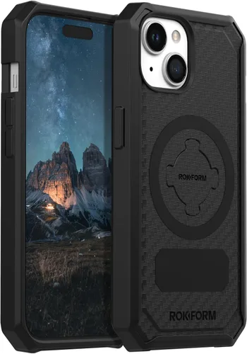 Vista 19 de Rokform - Funda para iPhone 14, Serie Rígida, Magnética Dual, Cubierta para iPhone con RokLock de Bloqueo Giratório, Equipo Protector para Apple