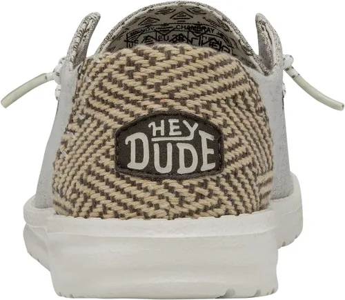 Vista 5 de Hey Dude Wendy Chambray Mocasines para mujer