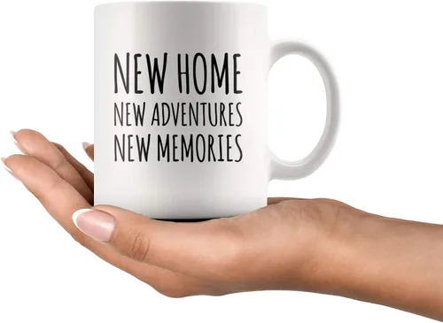 Vista 7 de Panvola New Home New Adventures New Memories Moving Gift para parejas recién casadas, regalos para vecinos, familia en mudanza, inauguración