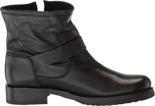 Vista 6 de Frye Veronica Botines para mujer hechos de cuero cepillado de grano completo con herrajes de metal antiguo e impermeables construcción de ribete