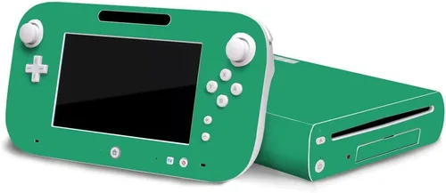 Vista 31 de Black Chrome Mirror Vinyl Decal Faceplate Mod Skin Kit by System Skins - Compatible with Nintendo Wii U Console
