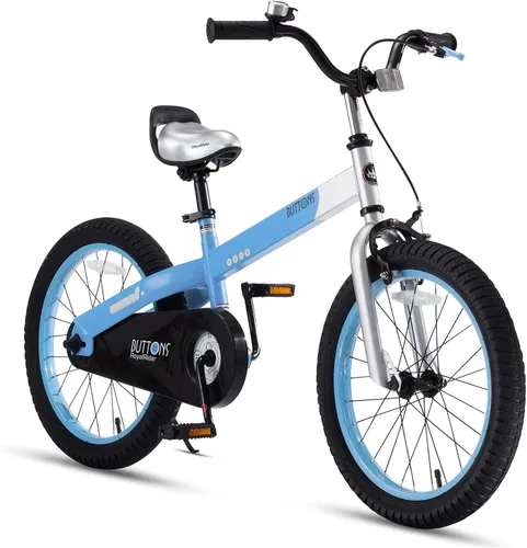 Vista 11 de Royalbaby Bicicleta Cubetube para niños de 3 a 9 años, bicicleta para niños pequeños de 12, 14, 16, 18 y 20 pulgadas, con ruedas de entrenamiento